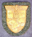 German WWII Army 1941-1942 KRIM Sleeve Shield