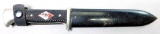 German WWII Hitler Youth HJ Knife & Scabbard