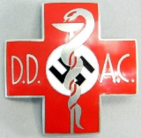 German World War II Medical Dr DD AC Breast Badge