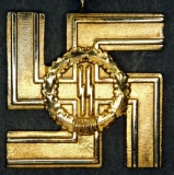 German WWII Waffen SS 25-Year Service Decoration