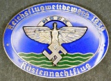 German 1939 NSFK Reichswettkampfe Glider Korps Badge