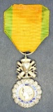 French 1870 Franco Prussian War Medaille Militaire Valor Medal