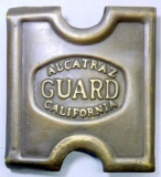 Antique Alcatraz Guard California Anson Mills Belt Buckle