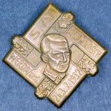 German WWII 1932 Dictator Adolf Hitler Swastika Tinnie Badge