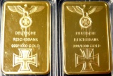 Facsimile German WWII Deutsche Reichbank Gold Bars (2)