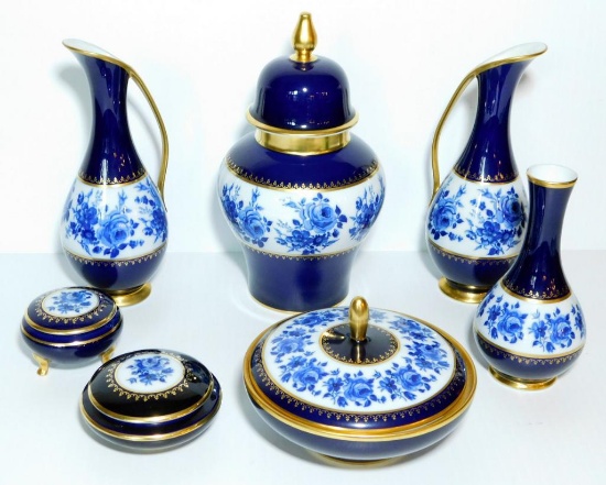 Cobalt Decor Decorative Set