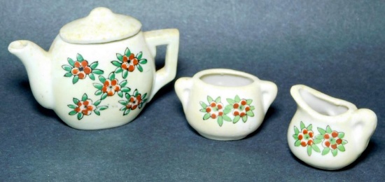H. Kato Tea Set Miniatures, Made in Occupied Japan