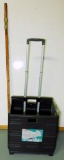 Business Pull Cart and Walking Stick