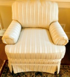 Pair of Fairfield Ivory Upholstered Chairs