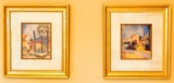 Framed Art Grouping, Three Pairs