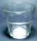 Clear Glass Flower Pot Votive Candle Holders, 130 Units