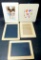 Assorted Wood Craft Picture Frames and Small Chalkboards, 111 Units