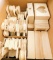 Assorted Unfinished Wooden Crosses and Boxes