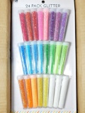 Rainbow Glitter Packs of 24, 18 Units