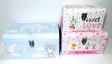 Girl's Keepsake Boxes, 5 Units