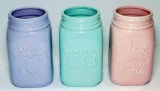 Pastel Decorative Mason Jars, 60 Units