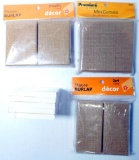 Mini Burlap and Canvasses for Arts and Crafts
