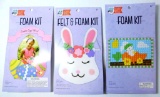 Bright Minds Foam and Foam/Felt Craft Kits Assortment, 100+ Units