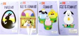 Bright Minds Felt, Foam, and Paper Craft Kits in Spring and Easter Themes, 100+ Units