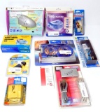 Assorted Computer Parts and Supplies, Including Cooling Fans and Radio Mouse