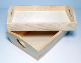 Variety of Wooden Craft Trays