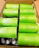 Green Organza Ribbon, 36 Rolls