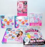 Make Your Own Bath Bombs, PopFizz, and Surprise Bath Burst Kits, About 2 Dozen Units