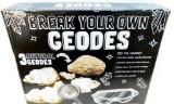 ThinkBox Break Your Own Quartz Geodes, 12 Units