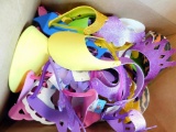 Foam Tiaras, Visors, and Hats in Assorted Colors and Styles