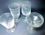 Variety of Stemware Bar Glasses, 72 Units