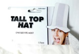 Tall White Top Hat, 25 Units