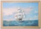 Sailing Ship Nautical Painting, Signed Fulton