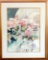 Dorothy Skeados Ganek Floral Still Life, Signed, Framed