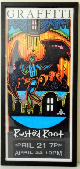 Rusted Root at The Graffiti Pittsburgh Poster