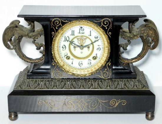 Ansonia Clock Co. "Belgium" Mantel Clock