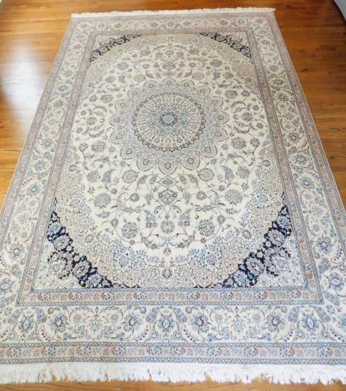 Persian Na'in Wool Rug