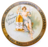 Terre Haute Brewing Company Antique Pocket Mirror