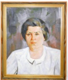 Portrait of a Woman, O/C, Framed