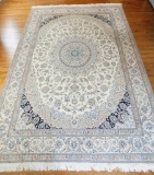 Persian Na'in Wool Rug