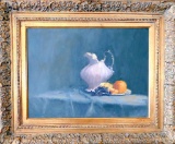 Robert Waltsak, Framed and Signed Still Life Oil on Canvas