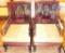 Asian-inspired Living Room Set, Settee Sofa, Chairs, and Table Set