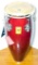 TOCA Kaman Congo Drum, Includes Padded Stool