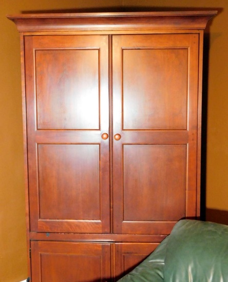 Large Modern Wooden Armoire
