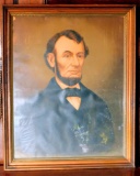 Framed Portrait of President Abraham Lincoln