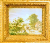 Framed Countryside Farm Artwork