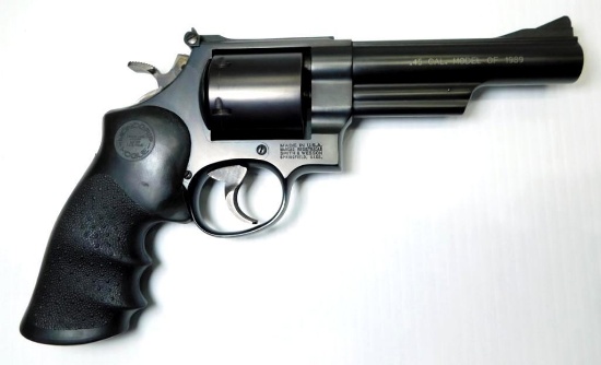 Smith & Wesson Model 25-9 Model of 1989 .45 L.C. Caliber Revolver w/ Box, Uncataloged