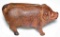 Vintage Cast Iron Bank Pig