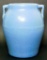 Blue Slip Finish Handled Stoneware