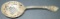 Ornate Sterling Silver Serving Spoon