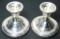 Pair of Mueck-Cary Co Inc Sterling Silver Candle Holders